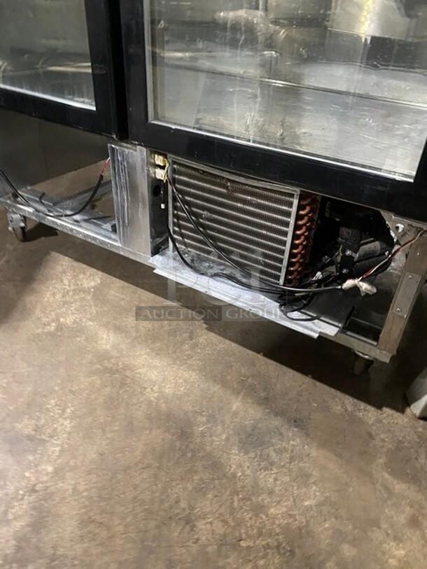 Atosa B Series Commercial Stainless Steel Double Glass Door Reach In Freezer Merchandiser! Model: MCF8703 SN: MCF870307716033000C40030! 115V 1 Phase! On Casters! - Image 7 of 10