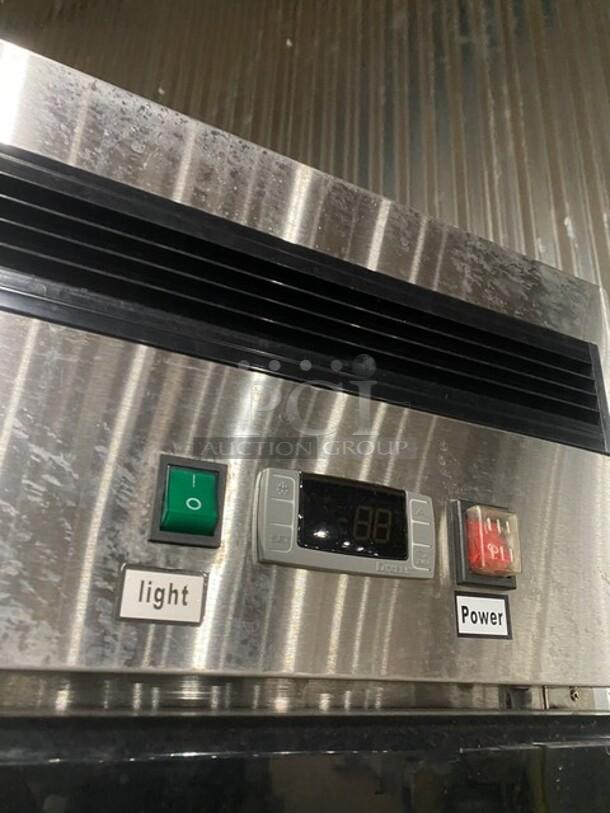 Atosa B Series Commercial Stainless Steel Double Glass Door Reach In Freezer Merchandiser! Model: MCF8703 SN: MCF870307716033000C40030! 115V 1 Phase! On Casters! - Image 9 of 10