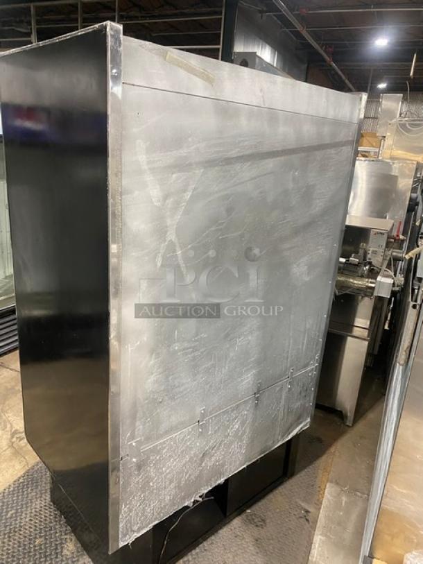 Custom Cool Commercial 4 Tier Open Grab-N-Go Refrigerated Merchandiser Display Case! With 4 Adjustable Shelves! Remote Compressor/No Compressor! - Image 4 of 6