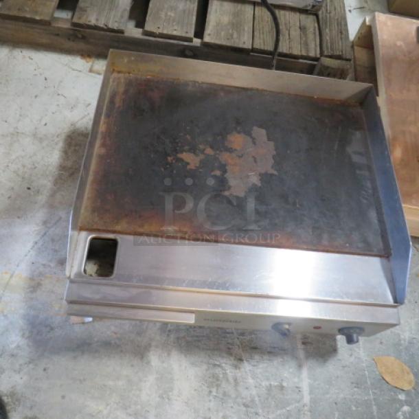 One Eurodib Electric Griddle. Model# SFE04900. 240 Volt. 24X22X12 - Image 2 of 2