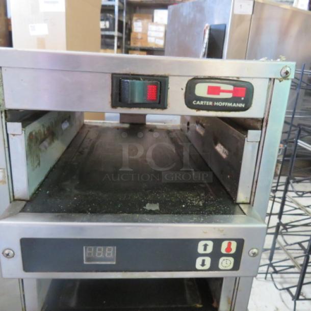 One Carter Hoffman Modular Heated holding Cabinet. Model# MC3W2SN01. 120 Volt. 28X12X12 - Image 3 of 3
