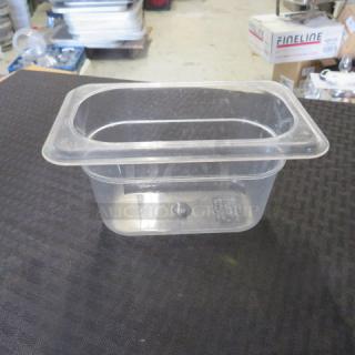 1/9 Size 4 inch Deep Food Storage Container. 2XBID