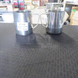 Stainless Steel Frothing Pitcher. 2XBID