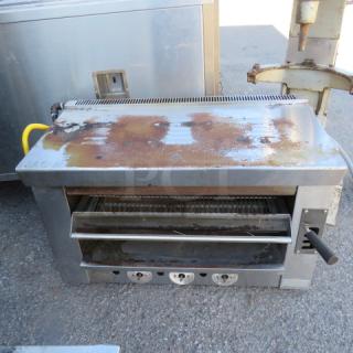 One CPG Natural Gas Salamander. No Knobs.