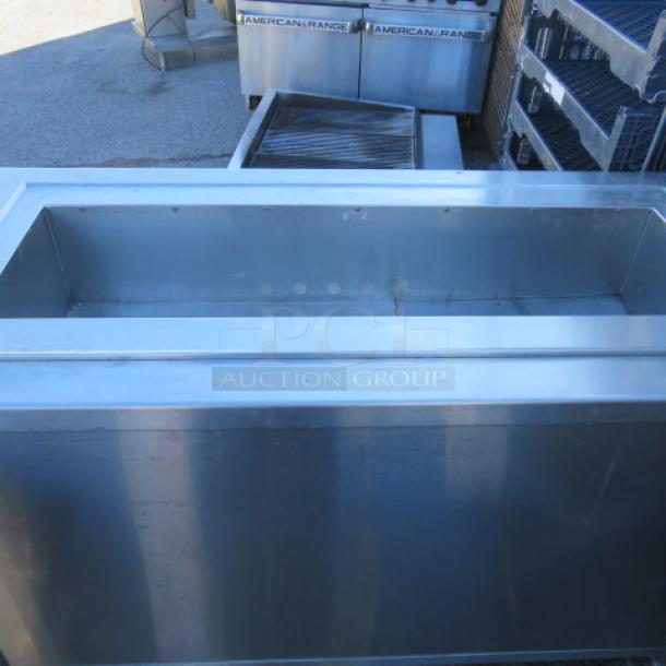 One Vollrath Stainless Steel Cold Well On Casters. Model# 36652. 120 Volt. 52X24X36. - Image 2 of 2