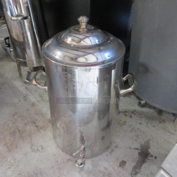One Stainless Steel Beverage Dispenser. - Image 1 of 1