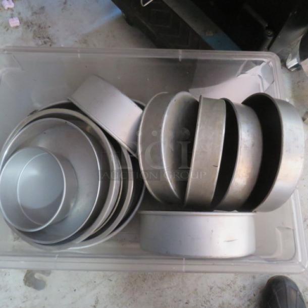 One Mega Lot Of Cake Pans. - Image 1 of 1