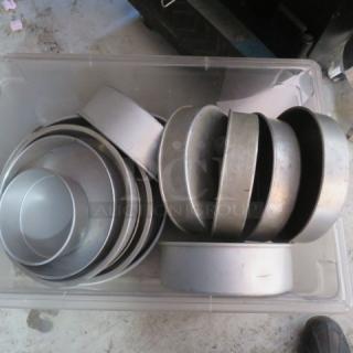 One Mega Lot Of Cake Pans.