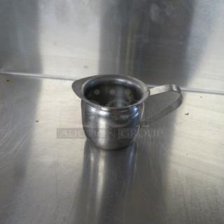 Stainless Steel 1oz Bell Creamer. 4XBID