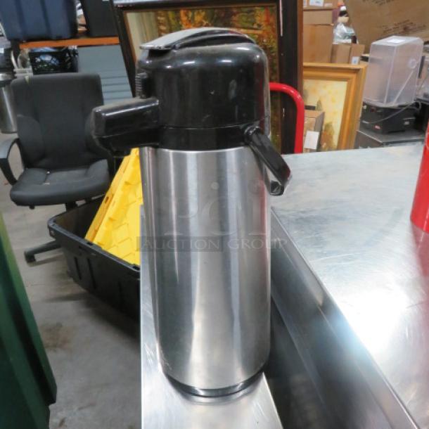 One Stainless Steel Airpot. - Image 1 of 1
