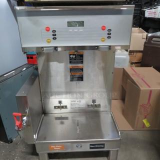 One Bunn Dual Brewer. Model# DUALSHDBC. 120/208 GRY. 20X20X31