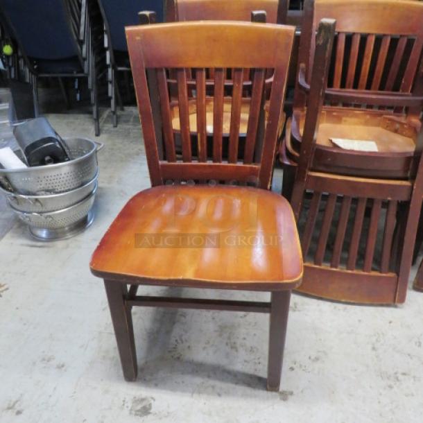 Wooden Chair. 3XBID - Image 1 of 1
