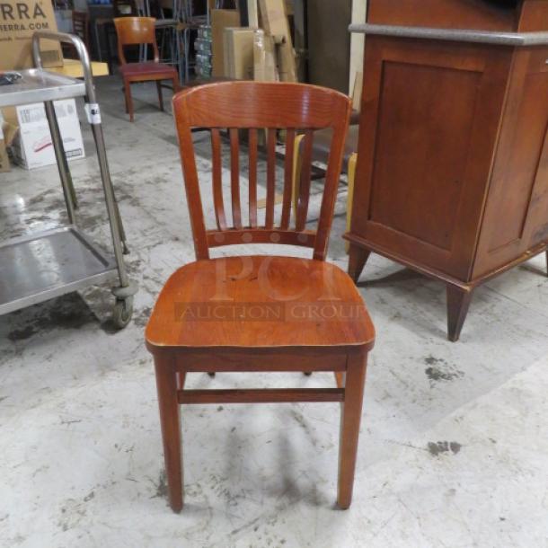 Wooden Chair. 2XBID - Image 1 of 1