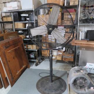 One HDX Stand Fan. 32X65