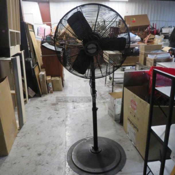 One Air King High Velocity Stand Fan. 26X67 - Image 1 of 2