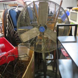 One Continental Dynamics Stand Fan. 32X62