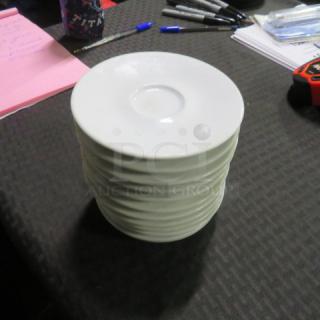 One Lot Of 12-5 Inch Saucers.