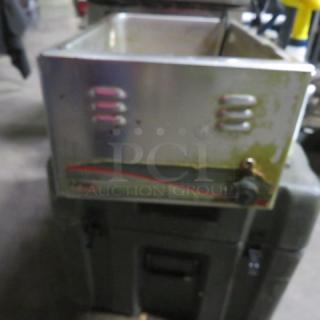 One APW WYOTT Food Warmer. Model# W-3VI. 120 Volt.