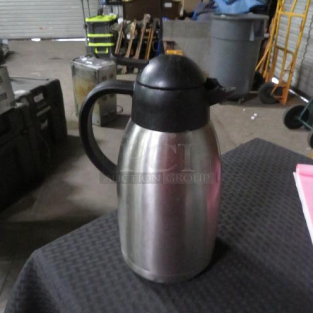 One Stainless Steel Creamer. - Image 1 of 1