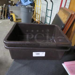 Brown Bussing Tub. 2XBID