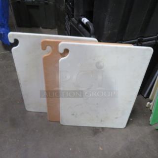 18X24 Assorted  Hook Cutting Board. 3XBID
