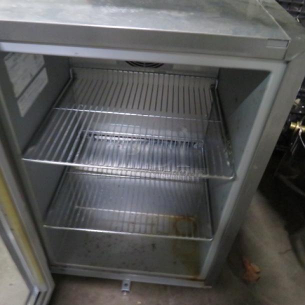 One Stainless Steel Vestfrost Countertop Cooler With 2 Racks. Model# VC206484016. 115 Volt. 16X17.5X23 - Image 2 of 2