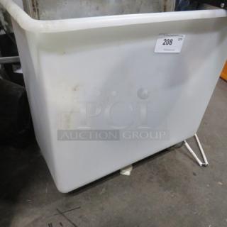 One Ingredient Bin On Casters.