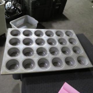 One Chicago Metallic 24 Hole Muffin Pan. #552-D.