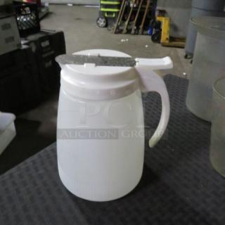 One Syrup Dispenser.