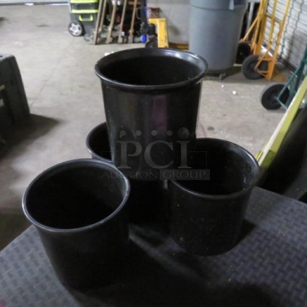 1.2 Quart Carlisle Black Poly Crock. 4XBID - Image 1 of 1