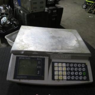 One Mettler Toledo Xpress 30lb Scale.