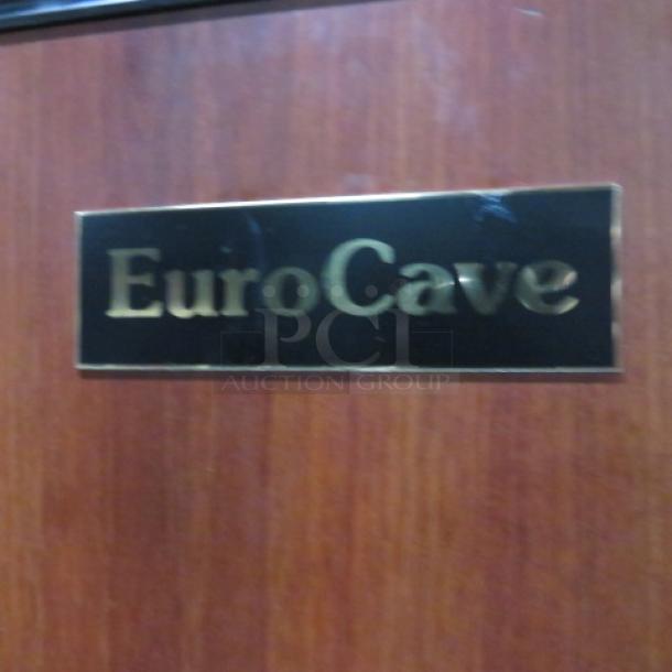 One AWESOME Euro Cave 1 Door Wine Cooler With 13 Shelves. Model# V264W. 115 Volt. 26X27X68 - Image 2 of 4