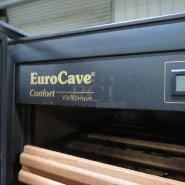 One AWESOME Euro Cave 1 Door Wine Cooler With 13 Shelves. Model# V264W. 115 Volt. 26X27X68 - Image 4 of 4