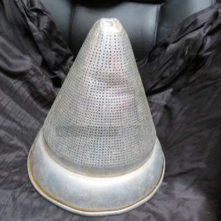 One Cone Strainer.