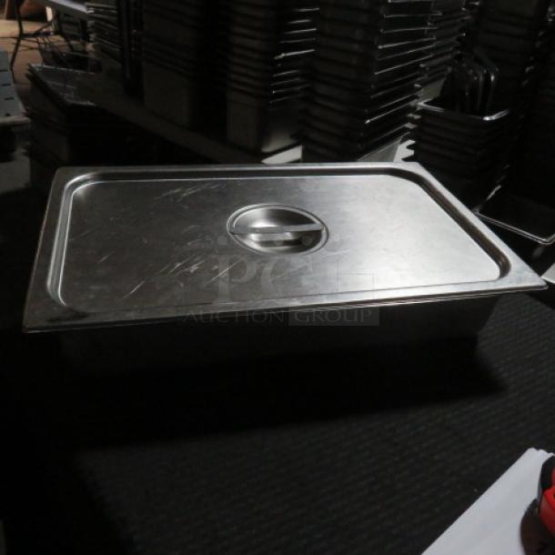 Full Size 4 Inch Hotel Pan With Lid. 2XBID - Image 1 of 1