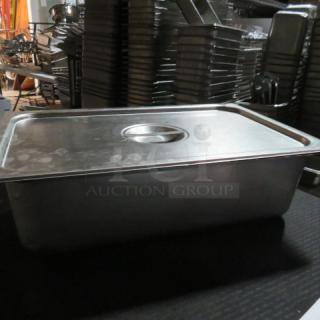 Full Size 6 Inch Hotel Pan With Lid. 2XBID