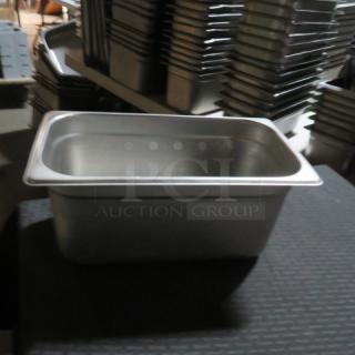 1/2 Size 6 Inch  Hotel Pan. 3XBID
