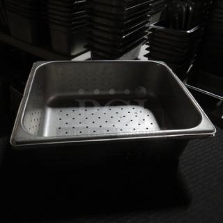 1/2 Size 4 Inch  Perforated  Hotel Pan. 2XBID