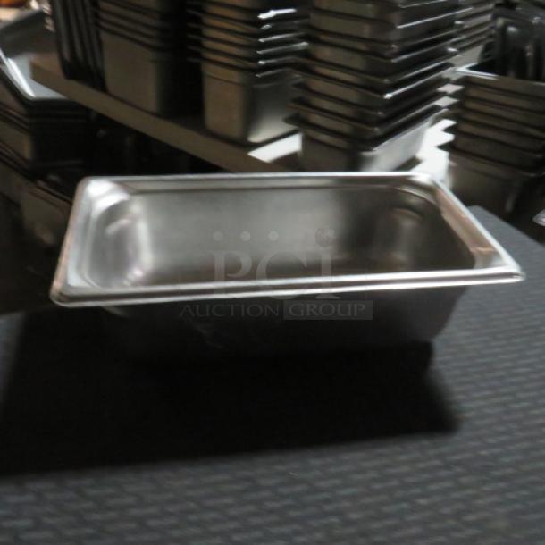 1/3 Size 4 Inch  Hotel Pan. 4XBID - Image 1 of 1