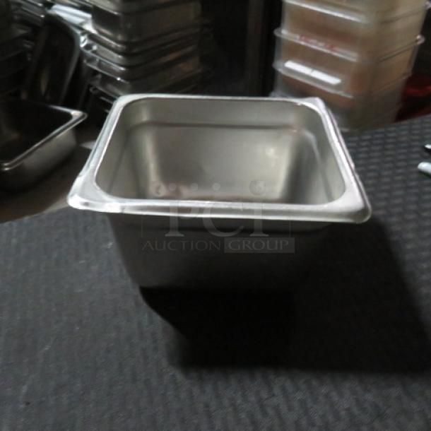 1/6 Size 4 Inch  Hotel Pan. 4XBID - Image 1 of 1
