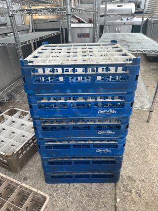 Blue 25 Hole Dishwasher Rack. 7XBID