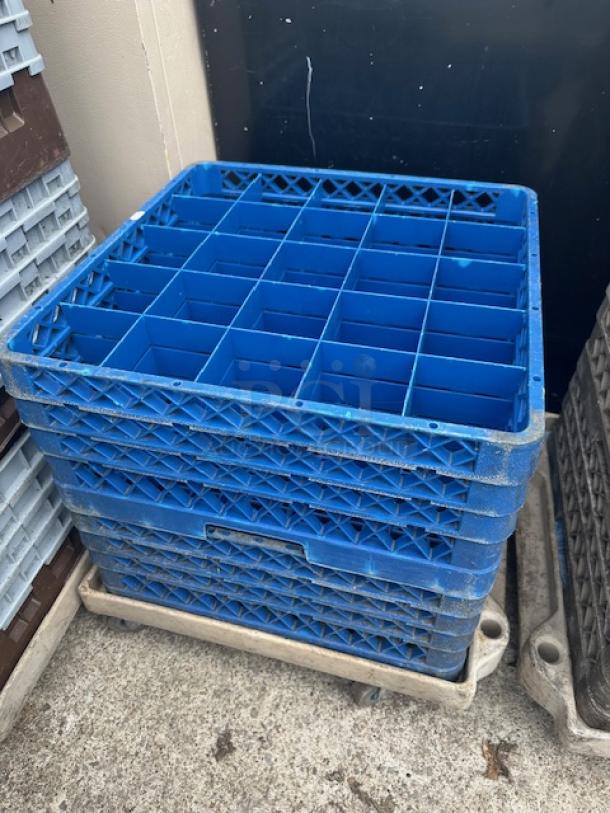 Blue 25  Hole Dishwasher Rack. 2XBID - Image 1 of 1