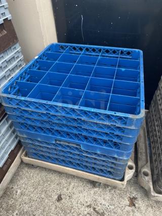 Blue 25  Hole Dishwasher Rack. 2XBID