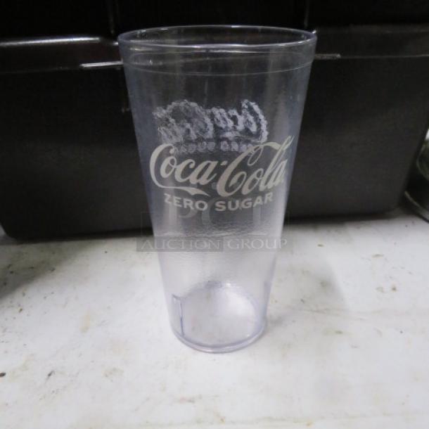 One Lot Of 25 GET 24oz Clear Coca Cola Tumblers. - Image 1 of 1