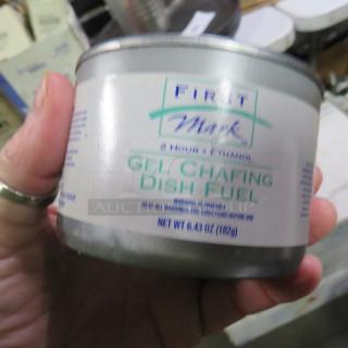 One Lot Of Gel Chafing Fuel.