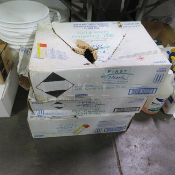 One Lot Of Gel Chafing Fuel. - Image 2 of 2