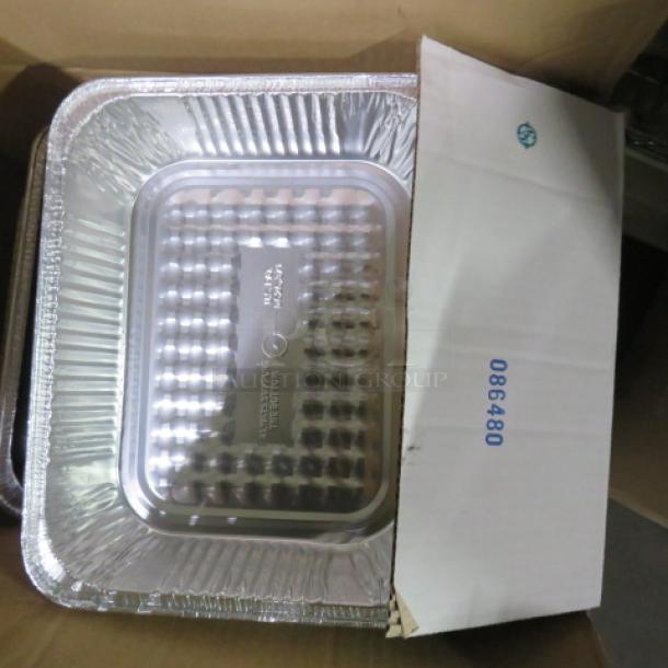 One Lot Of Half Size Foil Pans. - Image 1 of 1