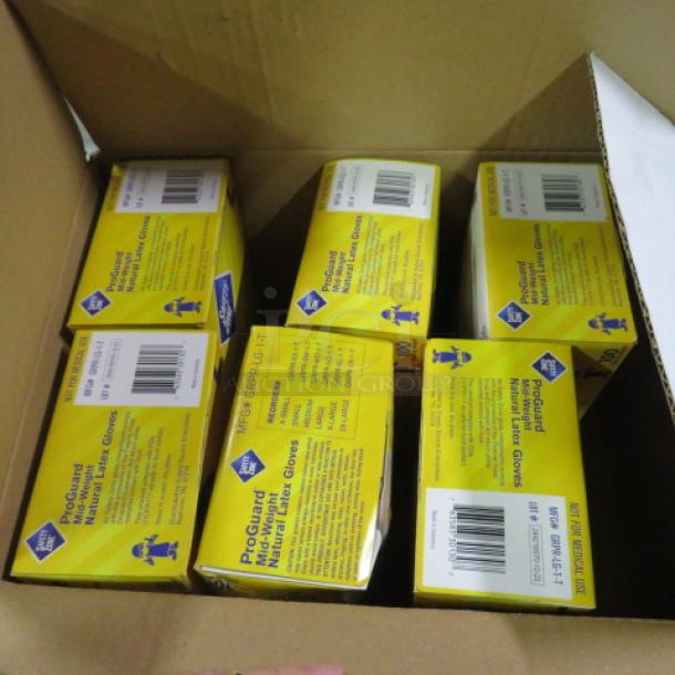 One Lot Of 6 NEW Boxes Of Size Large Gloves. - Image 2 of 2