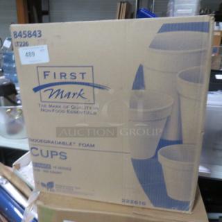 One Case Of 16oz Foam Cups.