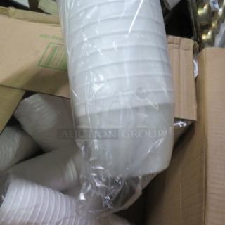 One Case Of 16oz Foam Food Containers.